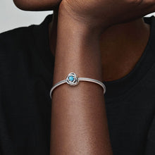 Load image into Gallery viewer, Pandora December Turquoise Blue Eternity Circle Charm - Fifth Avenue Jewellers