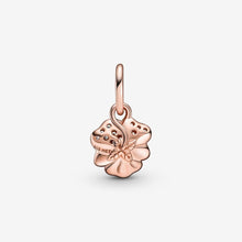Load image into Gallery viewer, Pandora Deep Purple Pansy Flower Dangle Charm - Fifth Avenue Jewellers