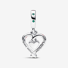 Load image into Gallery viewer, Pandora Double Candy Cane Heart Christmas Dangle Charm - Fifth Avenue Jewellers