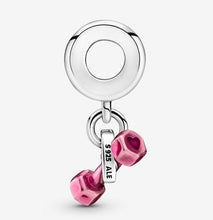 Load image into Gallery viewer, Pandora Dumbbell & Heart Dangle Charm - Fifth Avenue Jewellers