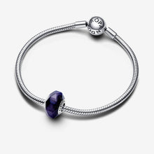 Load image into Gallery viewer, Pandora Faceted Blue Murano Glass Charm - Fifth Avenue Jewellers