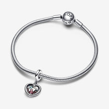 Load image into Gallery viewer, Pandora Family Spinning Heart Globe Dangle Charm - Fifth Avenue Jewellers