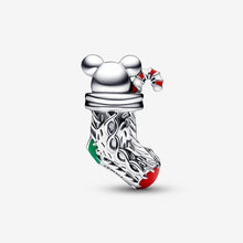 Load image into Gallery viewer, Pandora Festive Mouse & Stocking Charm - Fifth Avenue Jewellers