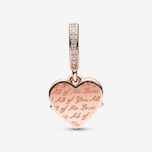 Load image into Gallery viewer, Pandora Heart & Mum Dangle Charm - Fifth Avenue Jewellers