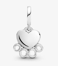 Load image into Gallery viewer, Pandora Hearts & Paw Print Dangle Charm - Fifth Avenue Jewellers