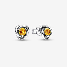 Load image into Gallery viewer, Pandora Honey Eternity Circle Stud Earrings - Fifth Avenue Jewellers