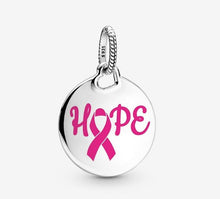 Load image into Gallery viewer, Pandora Hope Pink Ribbon Pendant - Fifth Avenue Jewellers