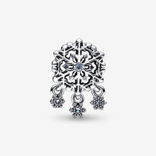 Load image into Gallery viewer, Pandora Icy Snowflake Drop Charm - Fifth Avenue Jewellers
