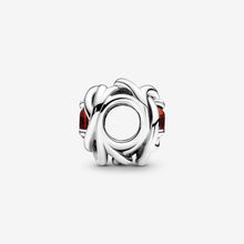 Load image into Gallery viewer, Pandora January Red Eternity Circle Charm - Fifth Avenue Jewellers