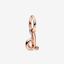 Load image into Gallery viewer, Pandora Letter D Script Alphabet Dangle Charm - Fifth Avenue Jewellers