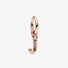 Load image into Gallery viewer, Pandora Letter J Script Alphabet Dangle Charm - Fifth Avenue Jewellers