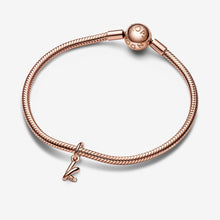 Load image into Gallery viewer, Pandora Letter K Script Alphabet Dangle Charm - Fifth Avenue Jewellers