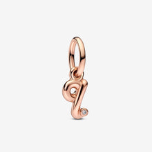 Load image into Gallery viewer, Pandora Letter Q Script Alphabet Dangle Charm - Fifth Avenue Jewellers