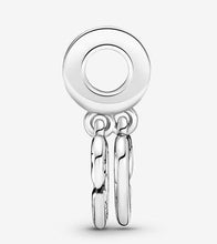 Load image into Gallery viewer, Pandora Linked Sister Hearts Split Dangle Charm - Fifth Avenue Jewellers