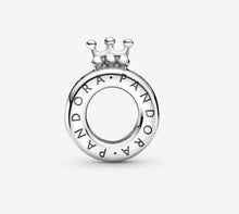 Load image into Gallery viewer, Pandora Logo & Crown O Charm - Fifth Avenue Jewellers