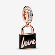 Load image into Gallery viewer, Pandora Love Padlock Dangle Charm - Fifth Avenue Jewellers