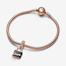 Load image into Gallery viewer, Pandora Love Padlock Dangle Charm - Fifth Avenue Jewellers