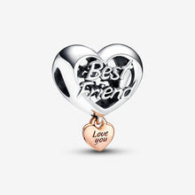 Load image into Gallery viewer, Pandora Love You Best Friend Heart Charm - Fifth Avenue Jewellers