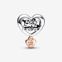 Load image into Gallery viewer, Pandora Love You Best Friend Heart Charm - Fifth Avenue Jewellers