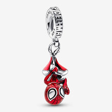 Load image into Gallery viewer, Pandora Marvel Hanging Spider-Man Dangle Charm - Fifth Avenue Jewellers