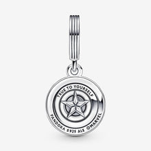Load image into Gallery viewer, Pandora Marvel The Avengers Captain America Shield Dangle Charm - Fifth Avenue Jewellers