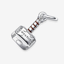 Load image into Gallery viewer, Pandora Marvel The Avengers Thor's Hammer Dangle Charm - Fifth Avenue Jewellers
