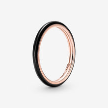Load image into Gallery viewer, Pandora Me Black Enamel Ring - Fifth Avenue Jewellers