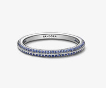Load image into Gallery viewer, Pandora ME Blue Pavé Ring - Fifth Avenue Jewellers