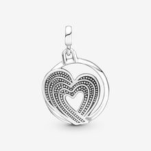 Load image into Gallery viewer, Pandora ME Rainbow Heart of Freedom Medallion - Fifth Avenue Jewellers