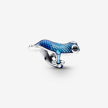 Load image into Gallery viewer, Pandora Metallic Blue Gecko Charm - Fifth Avenue Jewellers