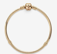 Load image into Gallery viewer, Pandora Moments 14K Gold Snake Chain Bracelet - Fifth Avenue Jewellers