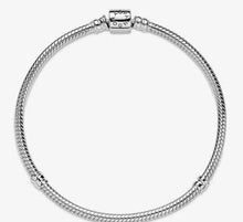 Load image into Gallery viewer, Pandora Moments Barrel Clasp Snake Chain Bracelet - Fifth Avenue Jewellers