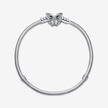 Load image into Gallery viewer, Pandora Moments Butterfly Clasp Snake Chain Bracelet - Fifth Avenue Jewellers