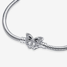 Load image into Gallery viewer, Pandora Moments Butterfly Clasp Snake Chain Bracelet - Fifth Avenue Jewellers