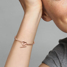 Load image into Gallery viewer, Pandora Moments Heart T-Bar Bracelet - Fifth Avenue Jewellers
