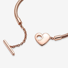 Load image into Gallery viewer, Pandora Moments Heart T-Bar Bracelet - Fifth Avenue Jewellers