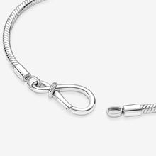 Load image into Gallery viewer, Pandora Moments Infinity Knot Snake Chain Bracelet - Fifth Avenue Jewellers
