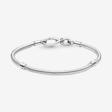 Load image into Gallery viewer, Pandora Moments Infinity Knot Snake Chain Bracelet - Fifth Avenue Jewellers