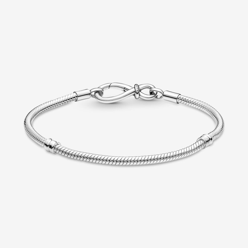 Pandora Moments Infinity Knot Snake Chain Bracelet – Fifth