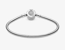 Load image into Gallery viewer, Pandora Moments Sparkling Crown O Snake Chain Bracelet - Fifth Avenue Jewellers