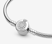 Load image into Gallery viewer, Pandora Moments Sparkling Crown O Snake Chain Bracelet - Fifth Avenue Jewellers
