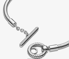 Load image into Gallery viewer, Pandora Moments T-Bar Snake Chain Bracelet - Fifth Avenue Jewellers
