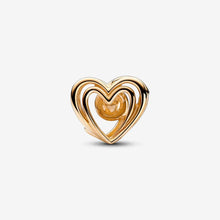 Load image into Gallery viewer, Pandora Openwork Swirling Heart & Treated Freshwater Cultured Pearl Charm - Fifth Avenue Jewellers