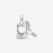 Load image into Gallery viewer, Pandora Padlock & Heart Key Charm - Fifth Avenue Jewellers