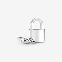 Load image into Gallery viewer, Pandora Padlock & Key Dangle Charm - Fifth Avenue Jewellers
