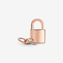 Load image into Gallery viewer, Pandora Padlock & Key Dangle Charm - Fifth Avenue Jewellers