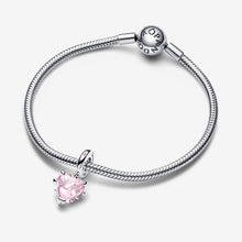 Load image into Gallery viewer, Pandora Pink Family Tree & Heart Dangle Charm - Fifth Avenue Jewellers