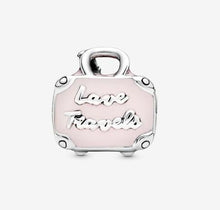 Load image into Gallery viewer, Pandora Pink Travel Bag Charm - Fifth Avenue Jewellers