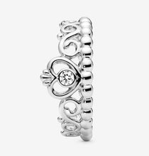 Load image into Gallery viewer, Pandora Princess Tiara Crown Ring - Fifth Avenue Jewellers