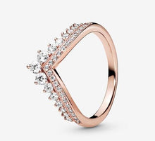 Load image into Gallery viewer, Pandora Princess Wishbone Ring - Fifth Avenue Jewellers